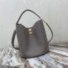 BUCKET 16 plain weave soft calf leather handbag   Size:23*25*23cm