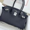 2024 New Shoulder Birkin Swift Black