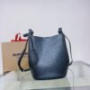 Slanted back bucket bag  Size:18.5*15*23.5cm